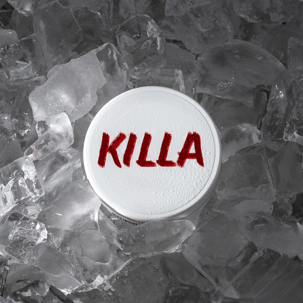 killa snus box in ice